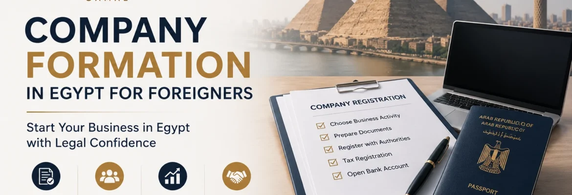 Company Formation in Egypt for Foreigners – Experts Attorneys At Law