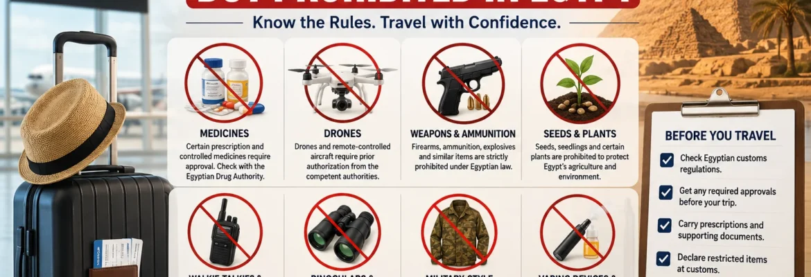 Things Allowed Abroad but Prohibited in Egypt