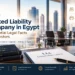 Limited Liability Company in Egypt: 7 essential legal facts for investors, company formation in Hurghada, with Egyptian Companies Law books and an LLC document on a desk